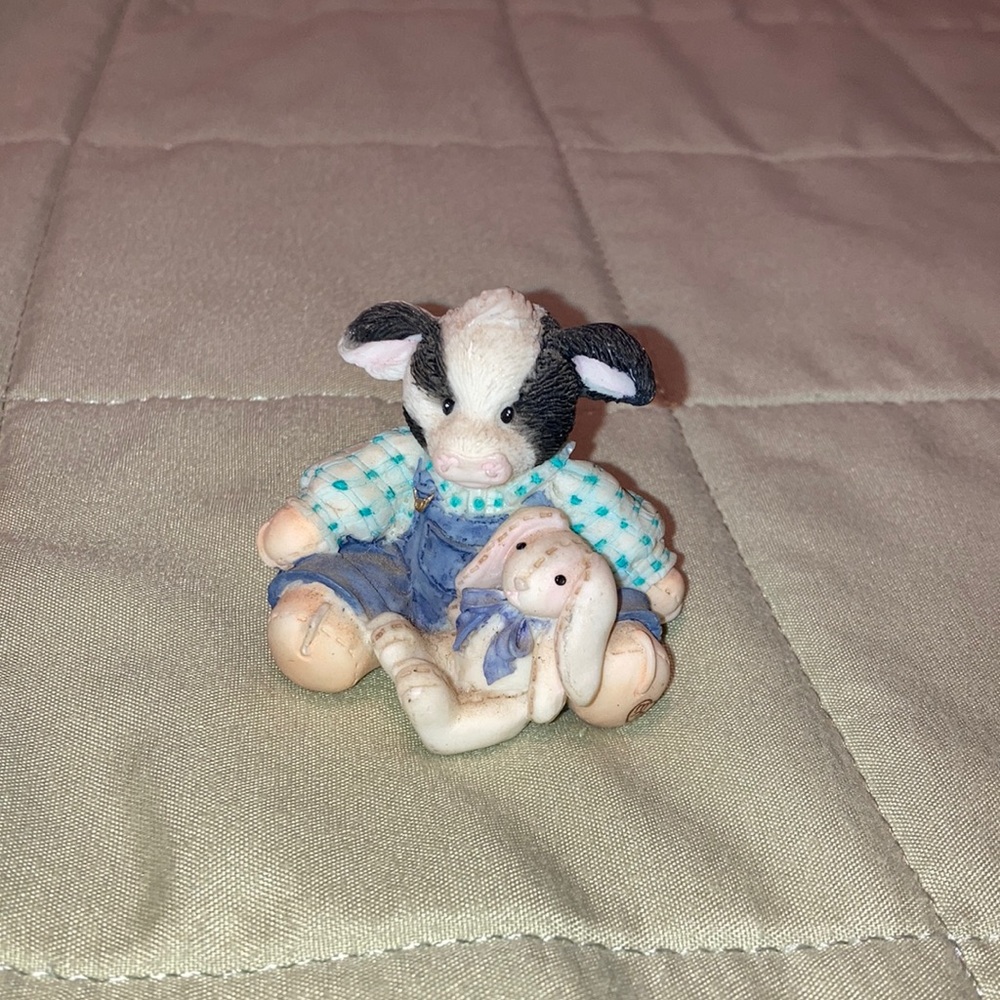 Merry Moo some bunny loves you collection figure
